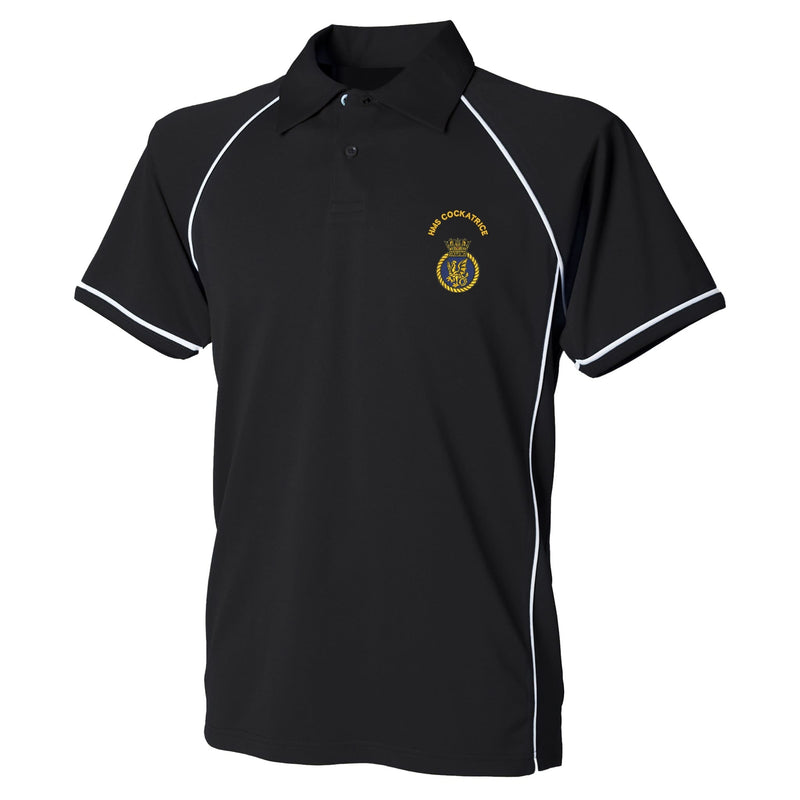 HMS Cockatrice Performance Polo