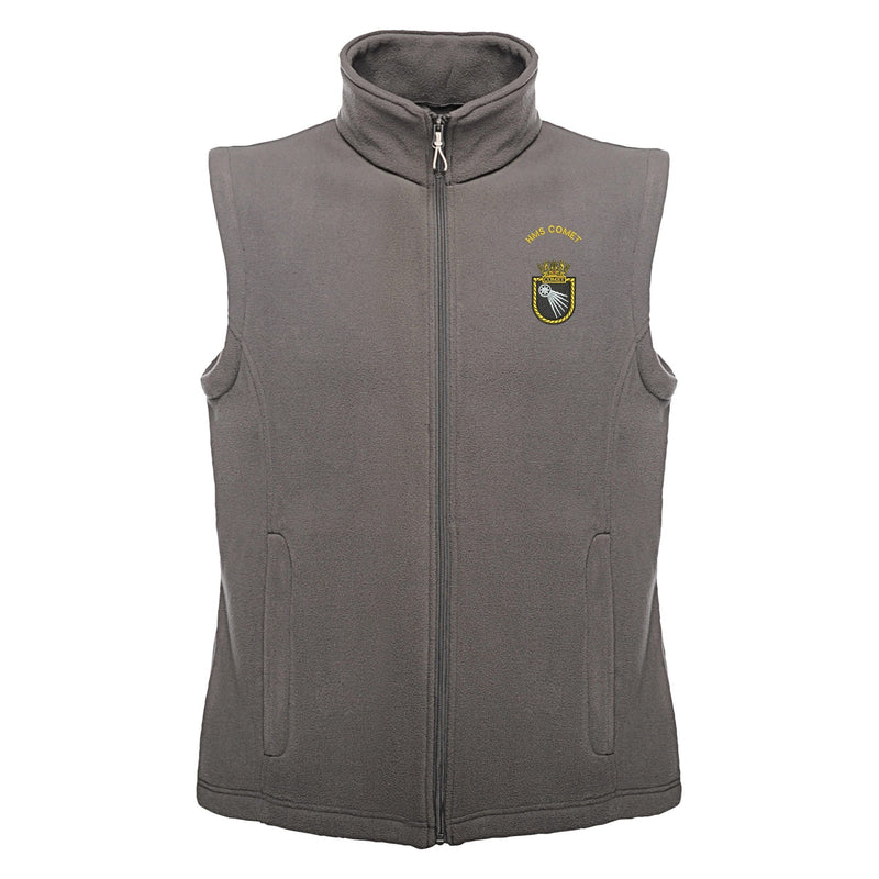 HMS Comet Regatta Fleece Bodywarmer