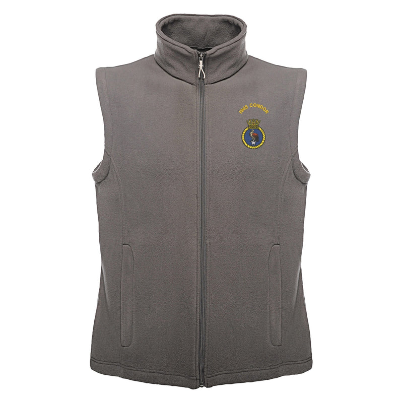 HMS Condor Regatta Fleece Bodywarmer