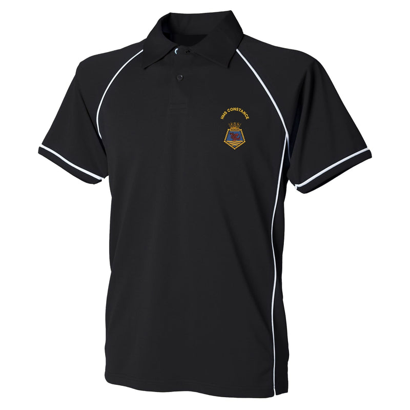HMS Constance Performance Polo