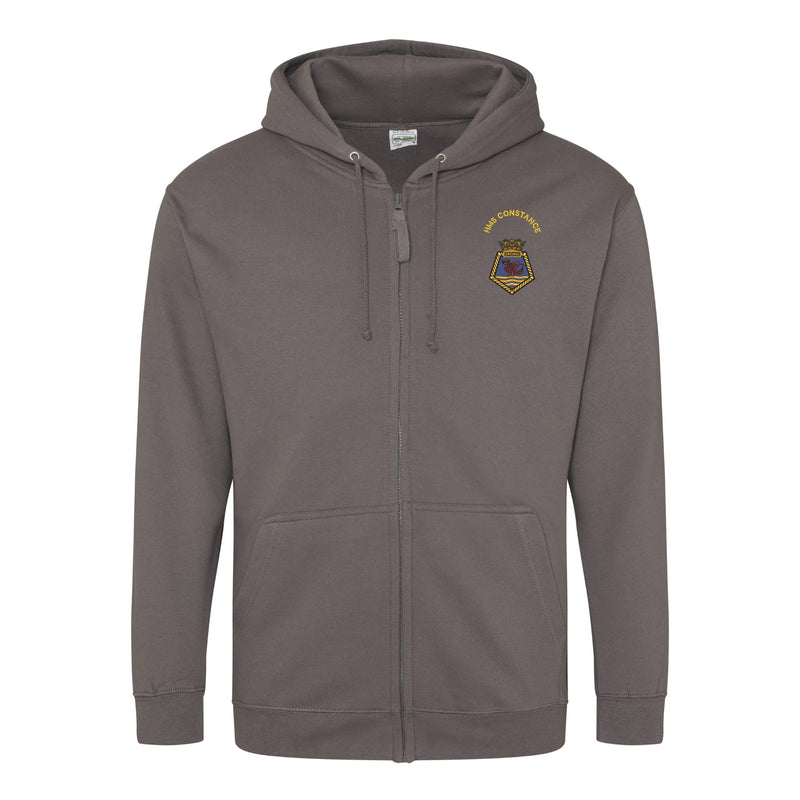 HMS Constance Zipped Hoodie
