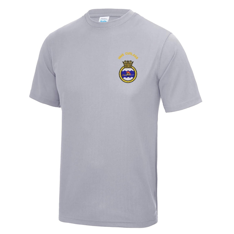 HMS Cutlass Polyester T-Shirt