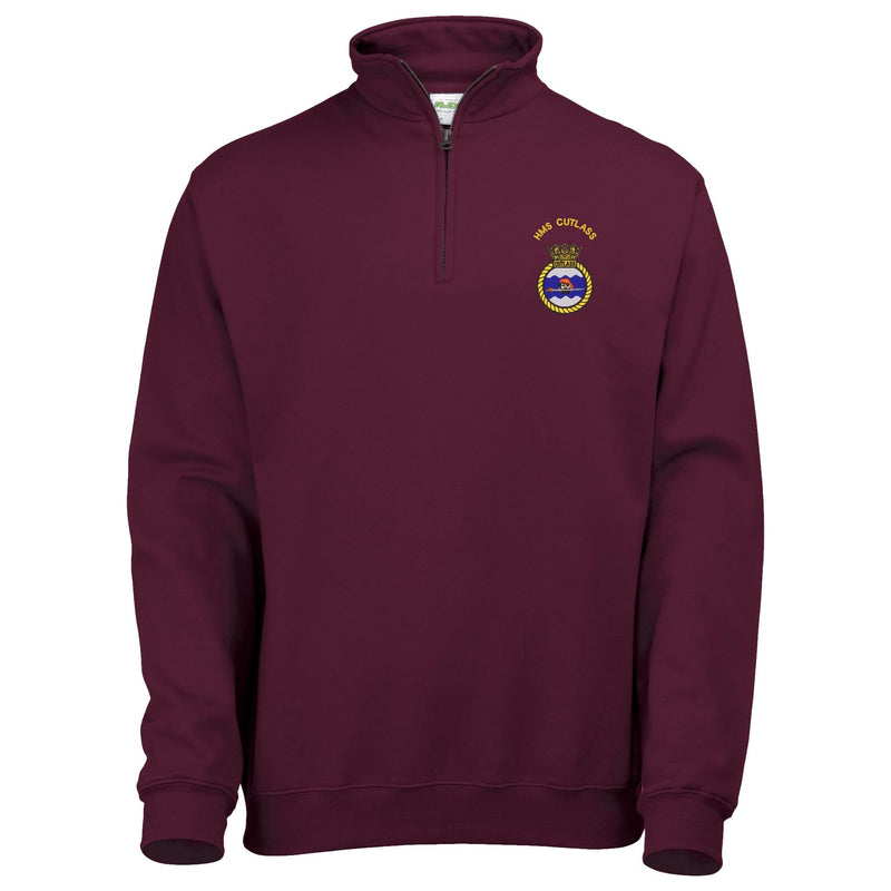 HMS Cutlass Quarter Zip Sweatshirt