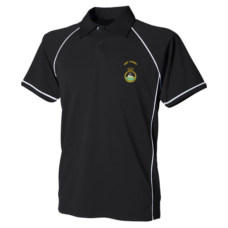HMS Cygnet Performance Polo