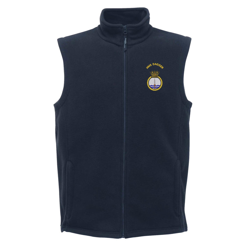 HMS Dagger Regatta Fleece Bodywarmer