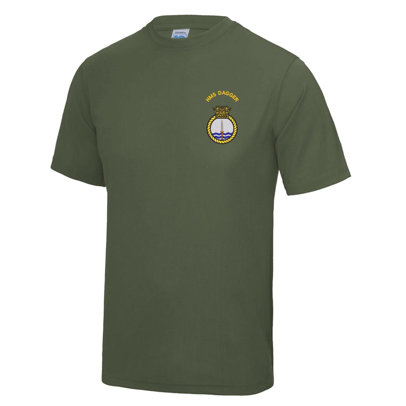HMS Dagger Polyester T-Shirt