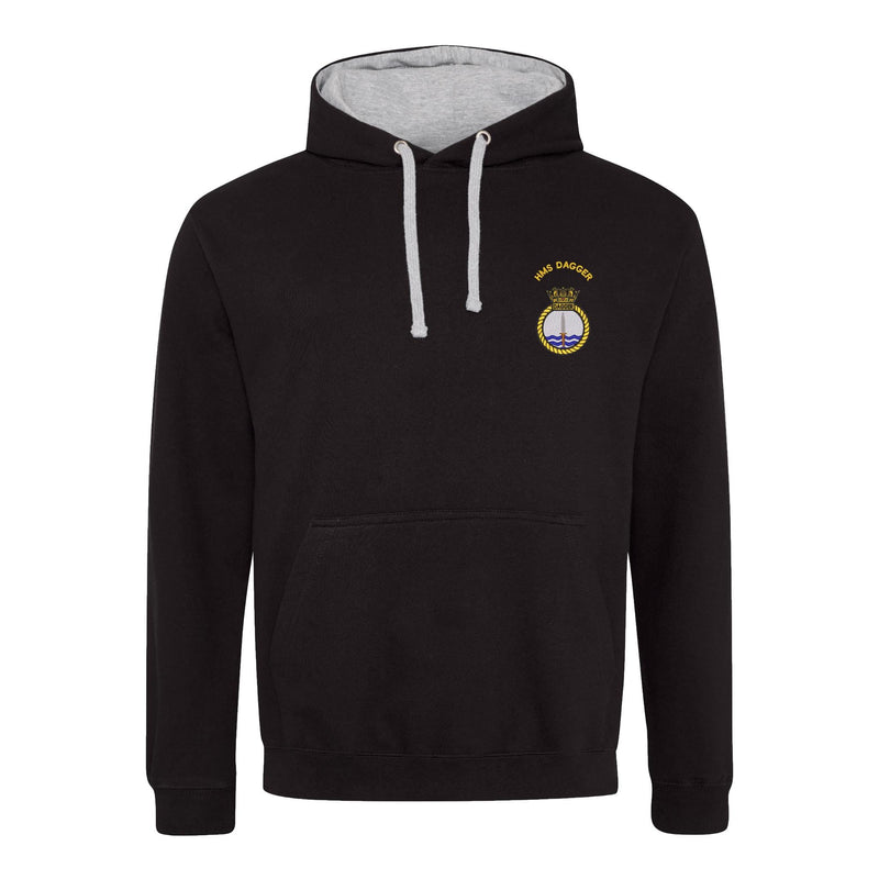 HMS Dagger Varsity Contrast Hoodie
