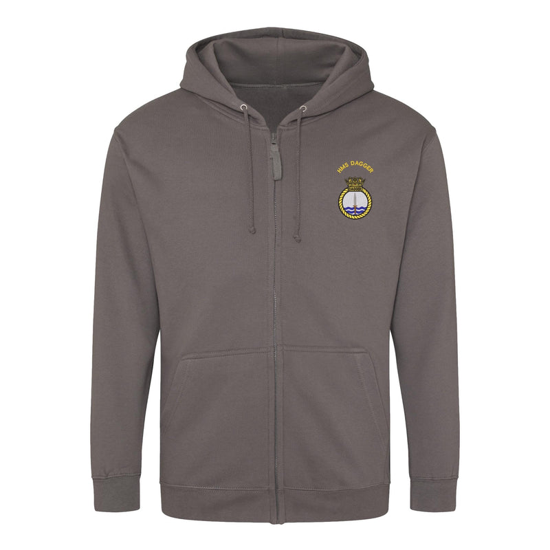 HMS Dagger Zipped Hoodie