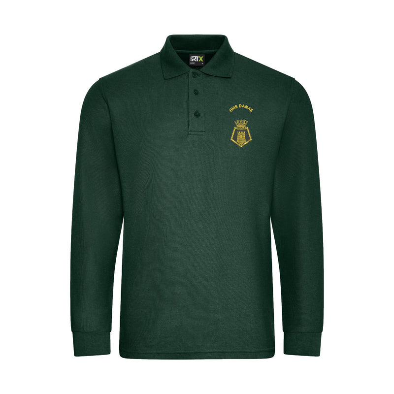HMS Danae Long Sleeve Polo Shirt