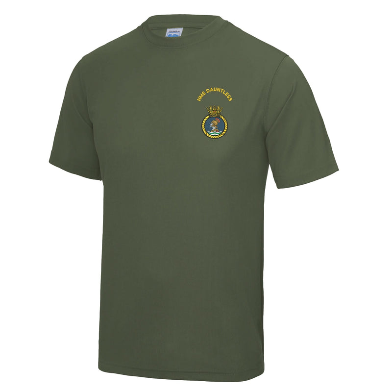 HMS Dauntless Polyester T-Shirt