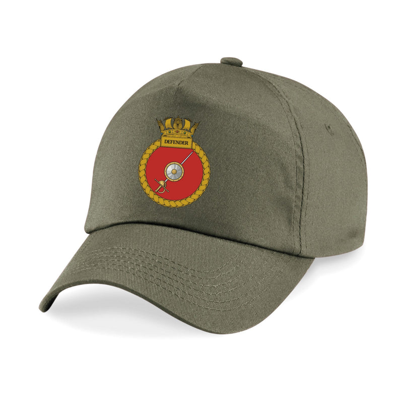HMS Defender Printed Cap
