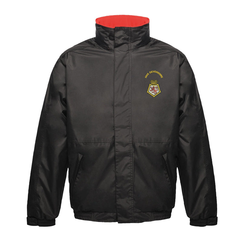 HMS Devonshire Regatta Waterproof Jacket With Hood