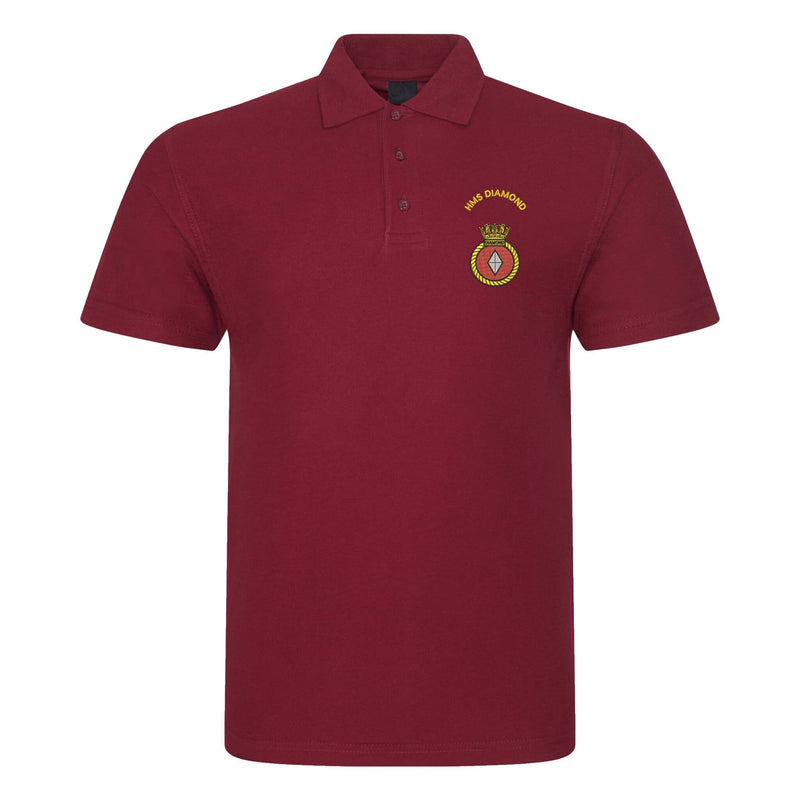 HMS Diamond Polo Shirt
