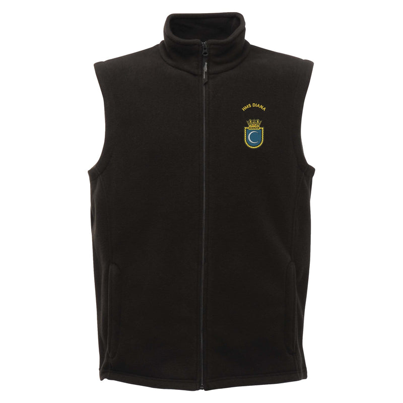 HMS Diana Regatta Fleece Bodywarmer