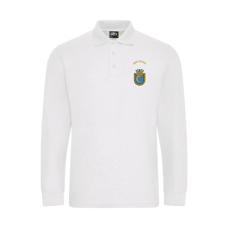 HMS Diana Long Sleeve Polo Shirt