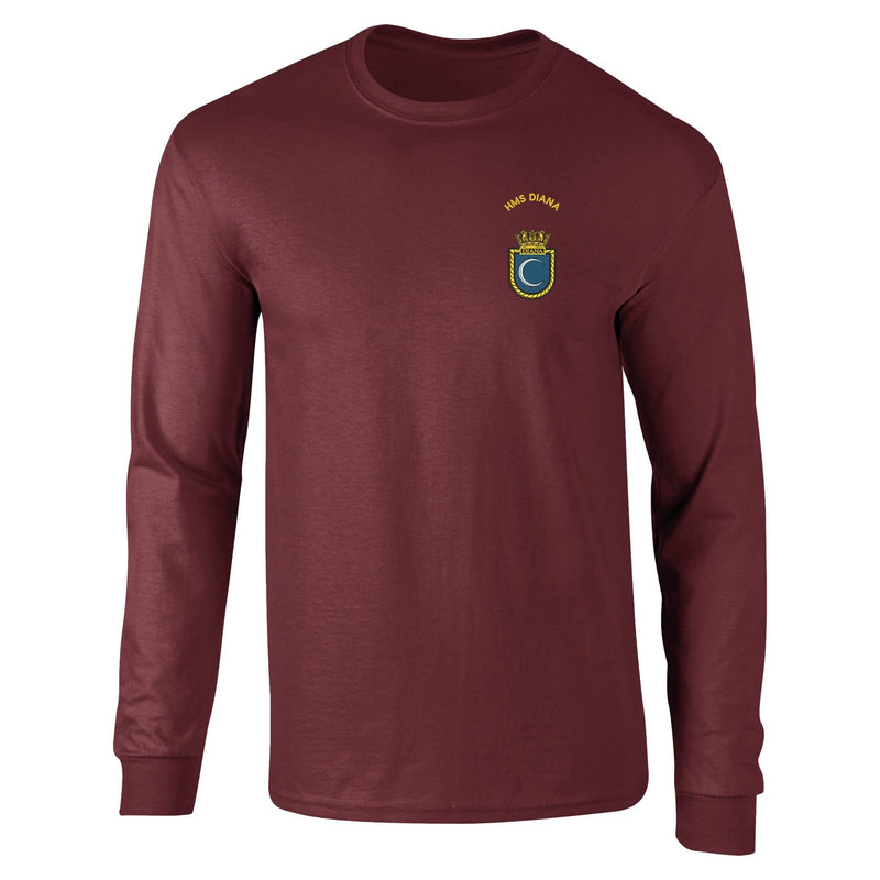 HMS Diana Long Sleeve T-Shirt