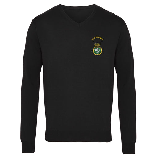 HMS Diomede Arundel Sweater Black