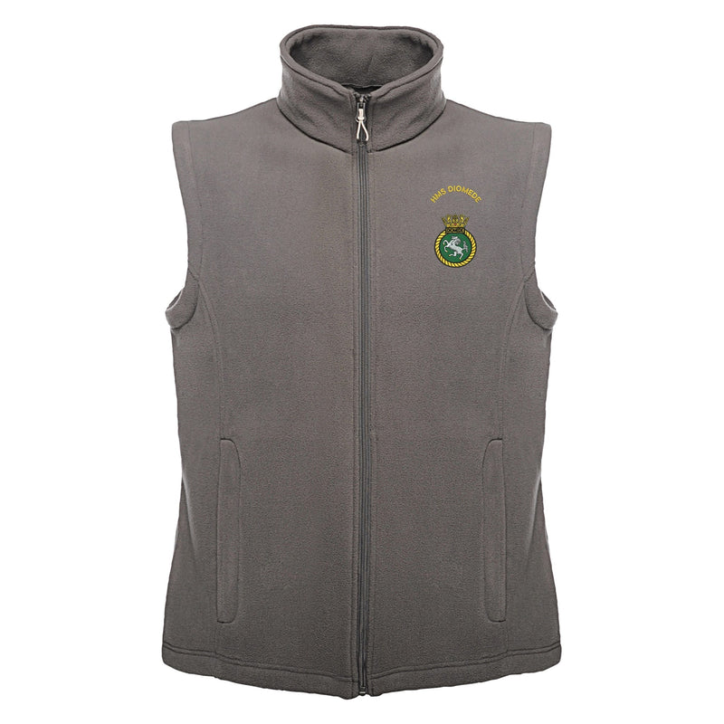 HMS Diomede Regatta Fleece Bodywarmer