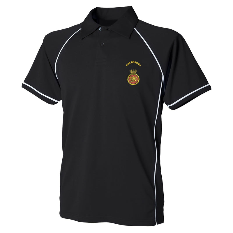 HMS Dragon Performance Polo