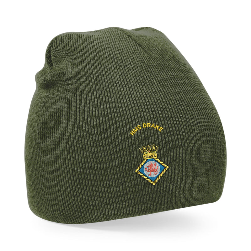 HMS Drake Beanie Hat