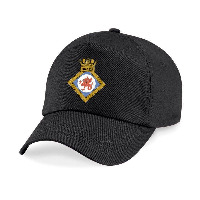 HMS Drake Printed Cap