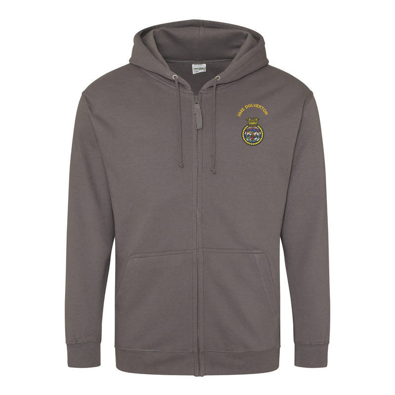 HMS Dulverton Zipped Hoodie