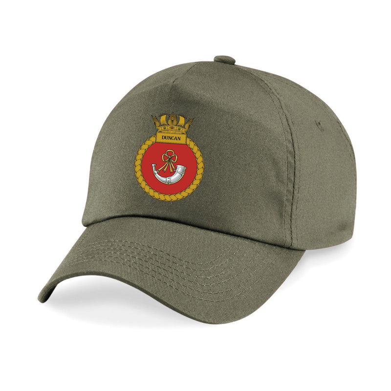 HMS Duncan Printed Cap
