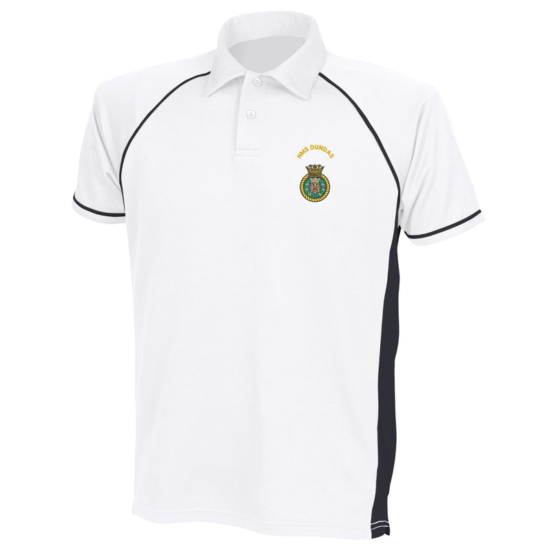 HMS Dundas Performance Polo
