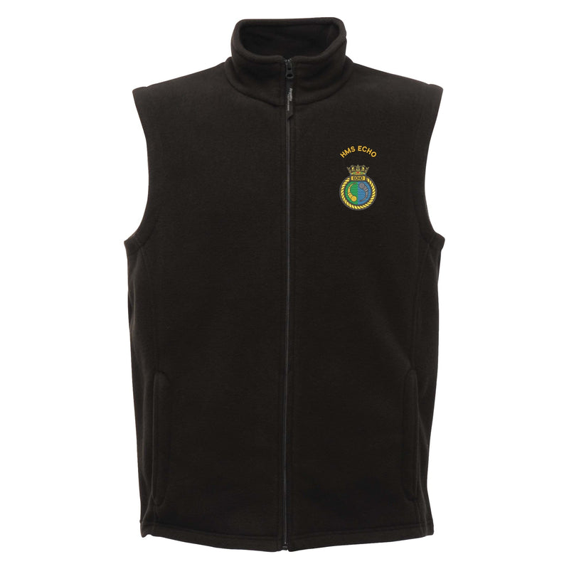 HMS Echo Regatta Fleece Bodywarmer
