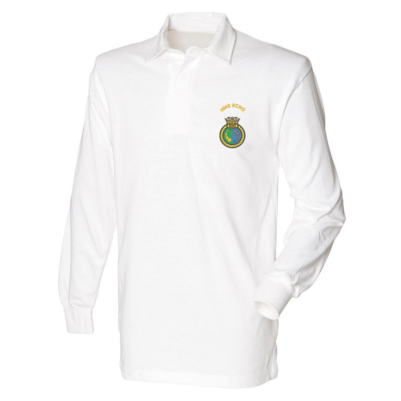 HMS Echo Long Sleeve Rugby Shirt