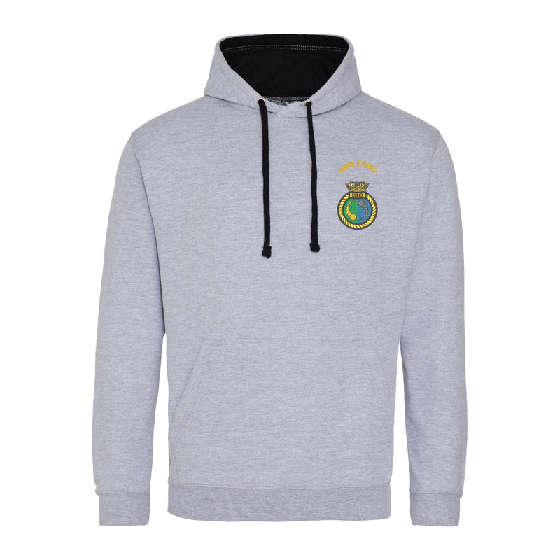 HMS Echo Varsity Contrast Hoodie