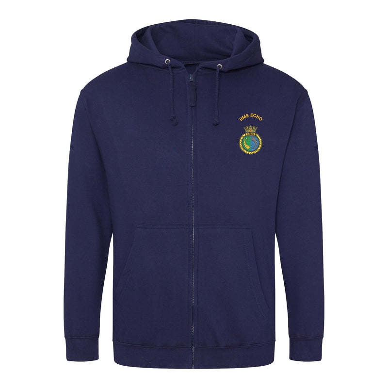 HMS Echo Zipped Hoodie