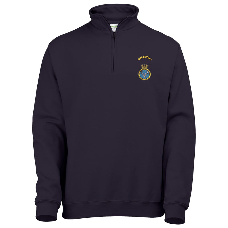 HMS Eskimo Quarter Zip Sweatshirt