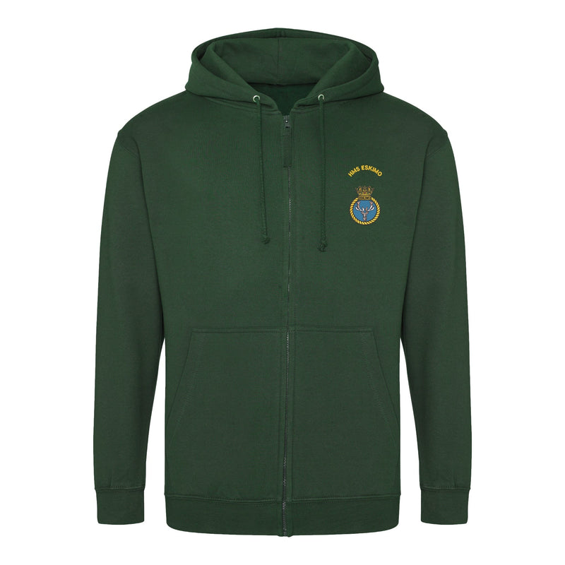 HMS Eskimo Zipped Hoodie