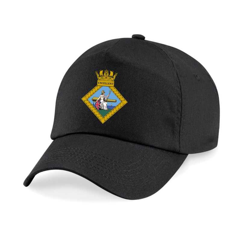 HMS Excellent Printed Cap