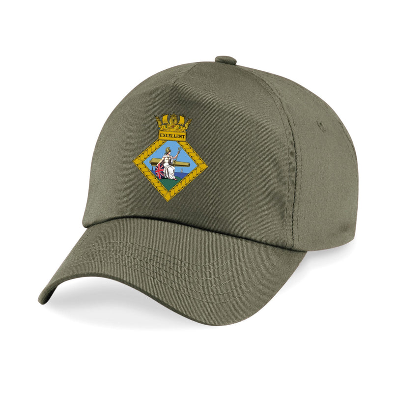 HMS Excellent Printed Cap