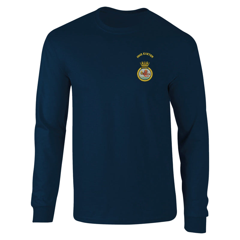 HMS Exeter Long Sleeve T-Shirt