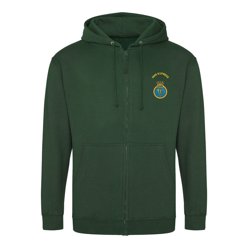 HMS Express Zipped Hoodie