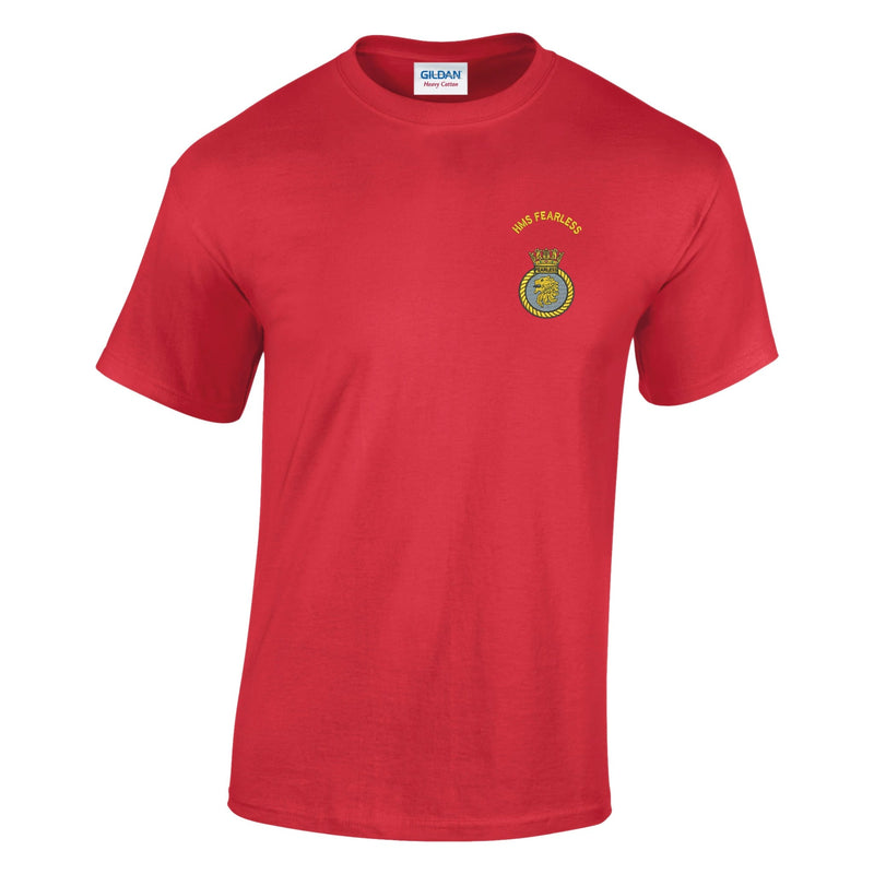 HMS Fearless Cotton T-Shirt