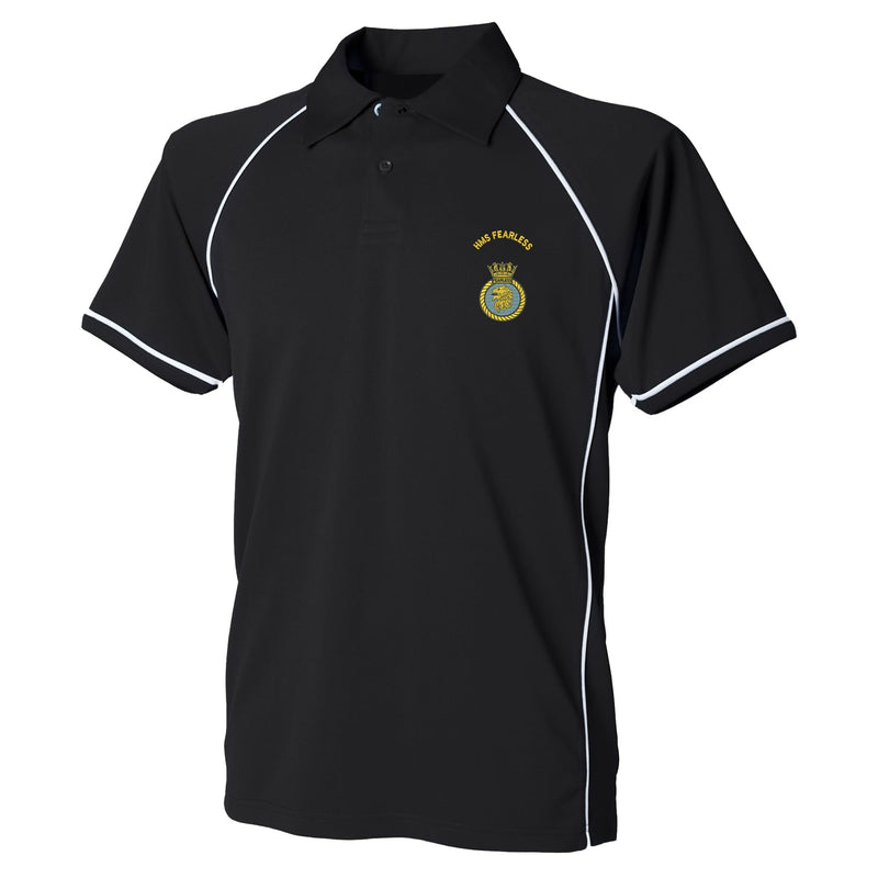 HMS Fearless Performance Polo