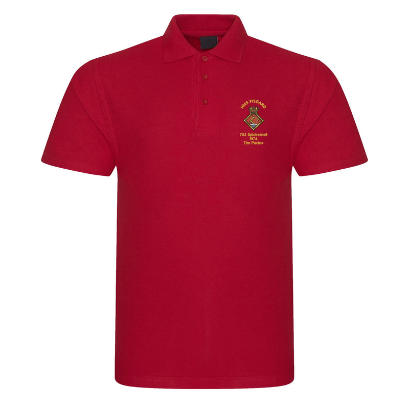 HMS Fisgard Reunion Polo Shirt 1976
