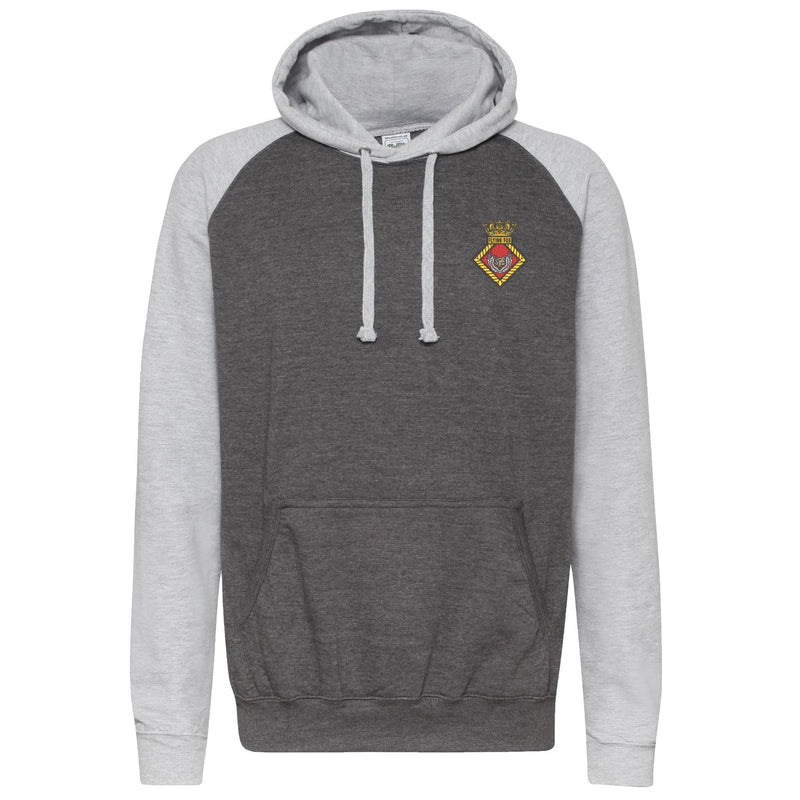 HMS Flying Fox Contrast Hoodie