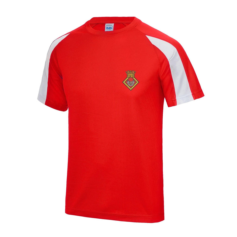HMS Flying Fox Contrast Polyester T-Shirt