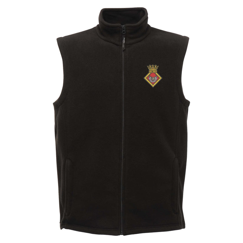 HMS Flying Fox Regatta Fleece Bodywarmer