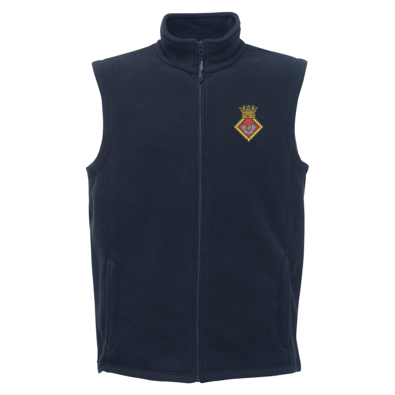 HMS Flying Fox Regatta Fleece Bodywarmer
