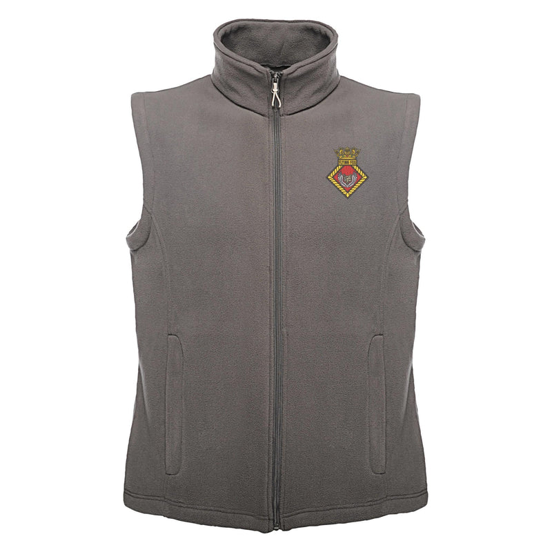 HMS Flying Fox Regatta Fleece Bodywarmer
