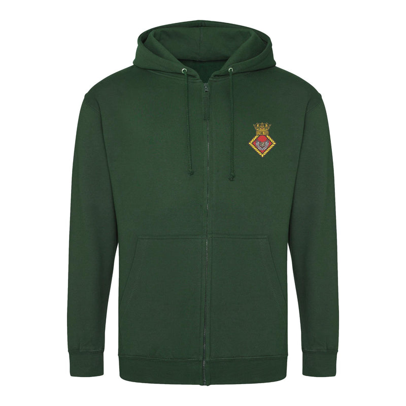 HMS Flying Fox Zipped Hoodie