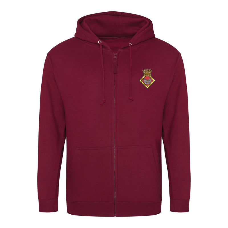 HMS Flying Fox Zipped Hoodie