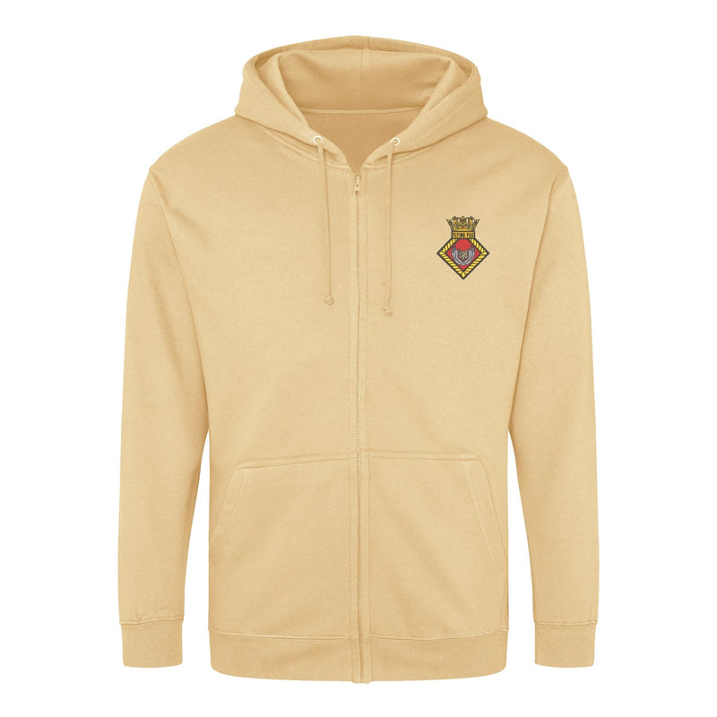 HMS Flying Fox Zipped Hoodie