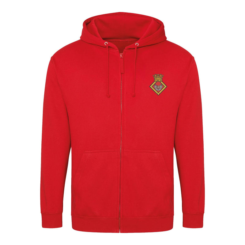 HMS Flying Fox Zipped Hoodie